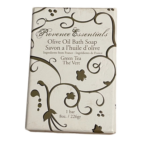 Provence Essentials Other - Provence Essentials Scented Green Tea Olive Oil Bath Soap